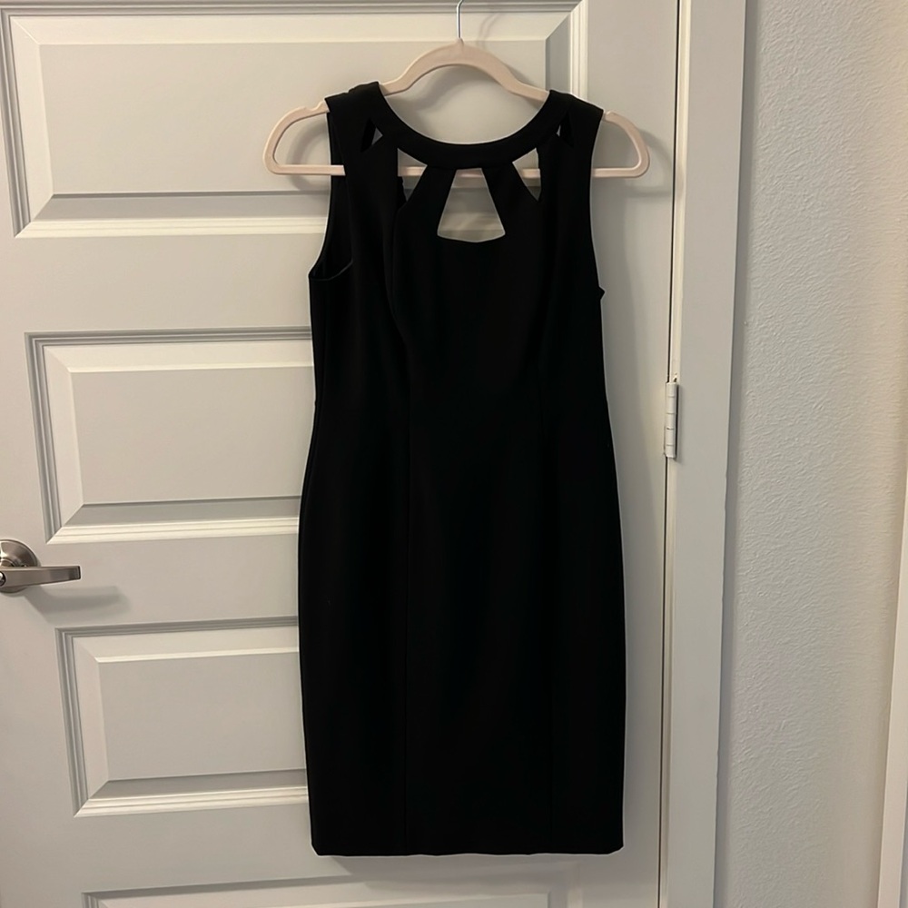 Eliza J elegant black dress size 4P